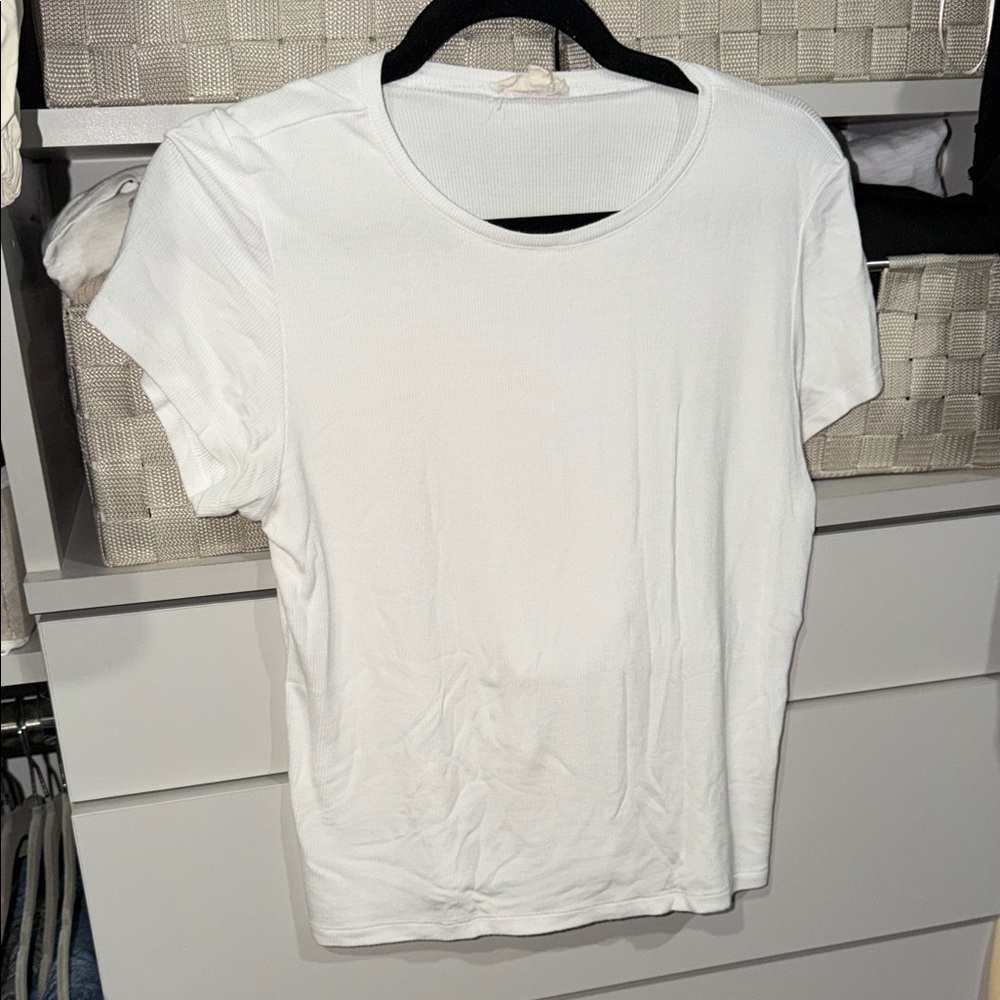 Elan White Short Sleeve Tee